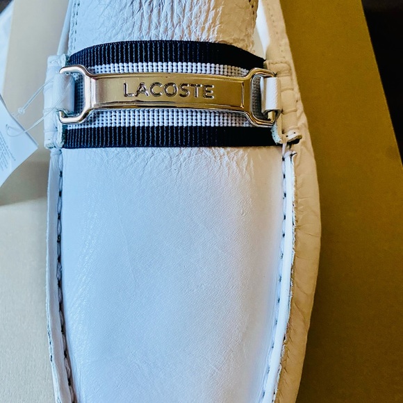Lacoste Other - Lacrosse white leather shoe size 10